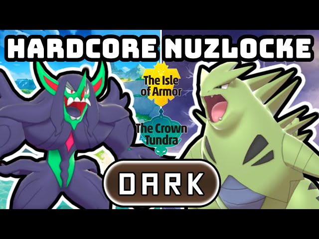 Pokemon Isle of Armor & Crown Tundra Hardcore Nuzlocke - DARK Type Pokémon Only!