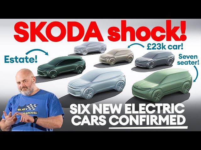 Škoda SHOCK! The SIX new electric cars confirmed for production | Electrifying
