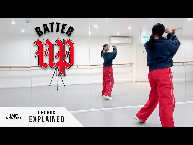 BABYMONSTER - 'BATTER UP' - Dance Tutorial - EXPLAINED (Chorus)