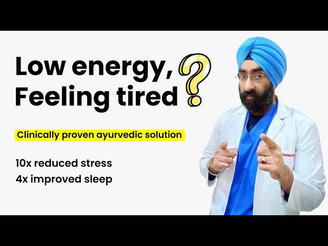 Boost Energy 10x : Ayurvedic Solution for Stress, Fatigue | Improve Sleep Stamina & Performance.