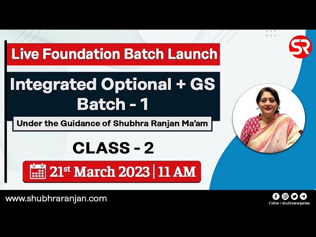 Polity Lecture 2 | Integrated Optional + GS courses UPSC CSE Target 2024 | Shubhra Ranjan