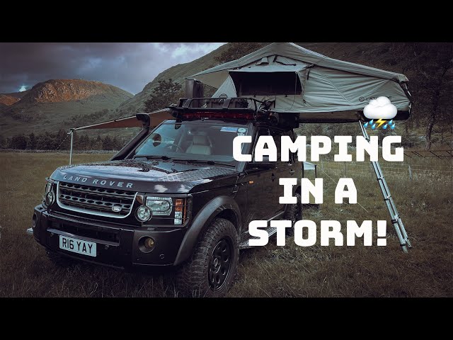 ROOFTOP TENT CAMPING in the UK's WETTEST PLACE!