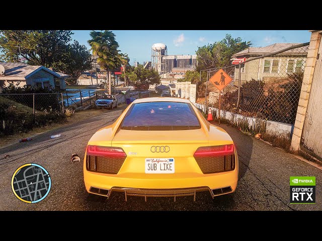 GTA 5 'Michael & Lester' Mission on RTX™3090 Maxed-Out - Ultra Realistic Ray-Tracing Graphics Mod