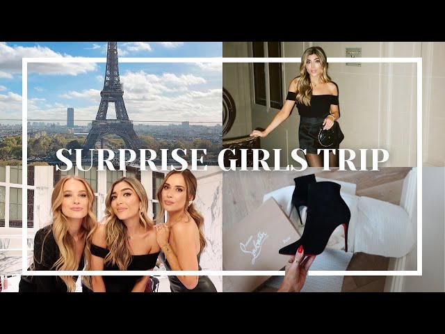 LAST MINUTE GIRLS TRIP NEEDED! To Paris :) | Amelia Liana