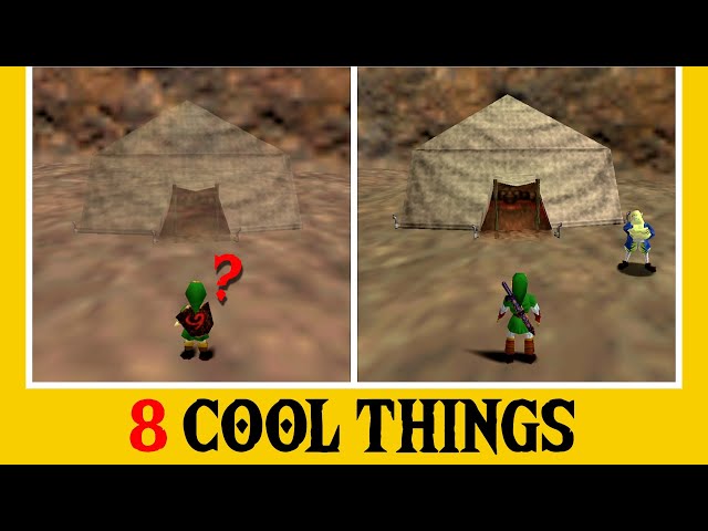 The Invisible Tent! - 8 Extra Cool Things About Zelda: Ocarina of Time (Part 13)