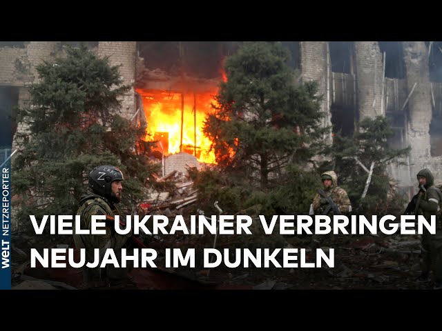 UKRAINE-KRIEG: Nach heftiger Angriffswelle viele landesweit ohne Strom | WELT News