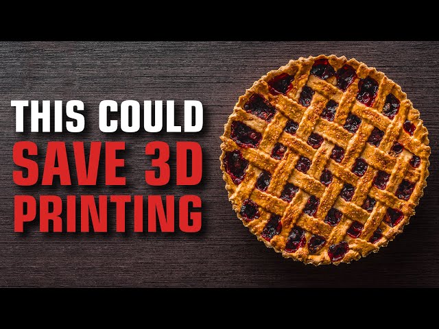 Pie's the Limit: The Recipe to a Bigger Future in 3D Printing