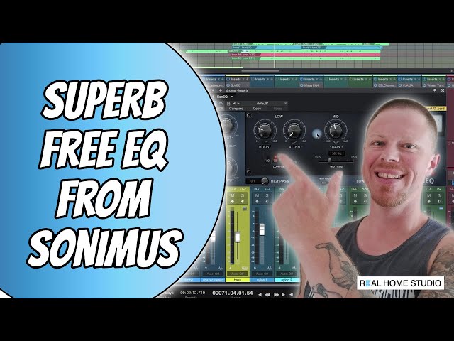 Mixing with FREE SonEQ from Sonimus