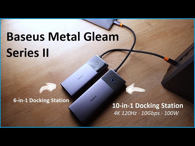 Baseus Metal Gleam Series II: Ultimative USB-C Hubs für Notebook und Smartphones /Moschuss.de