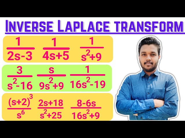Inverse Laplace Transform | Engineering mathematics | Examples Solved | Mathspedia |
