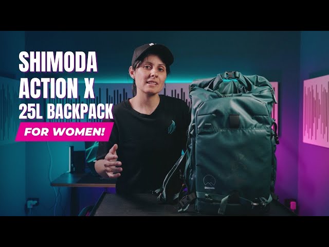THE SHIMODA ACTION X BACKPACK // FOR WOMEN!!