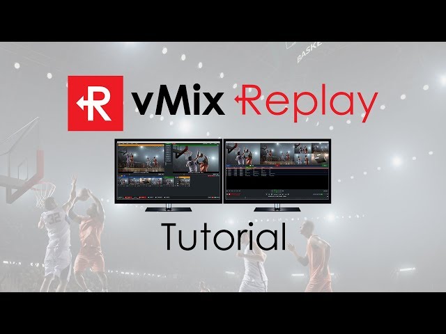 vMix Replay Tutorial. Instant Replay for your live video productions!