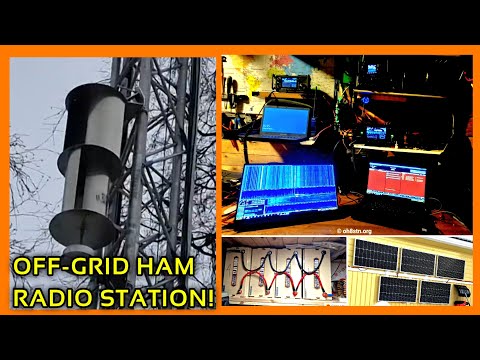 Off-Grid Ham Radio Shack
