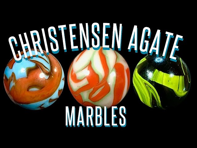 Christensen Agate Marbles Identification