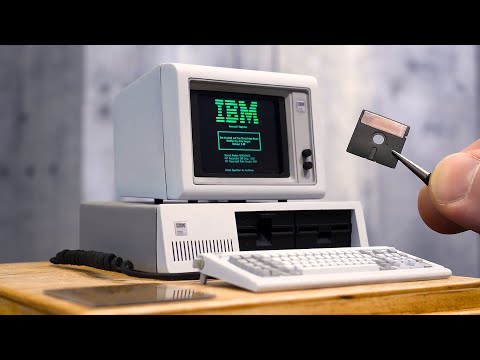 This 1:10 Scale IBM PC 5150 Miniature is SUPERB