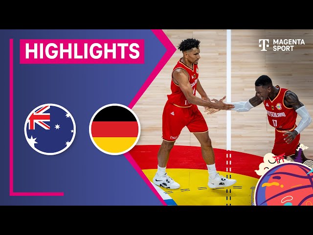 Australien – Deutschland, Highlights | FIBA Basketball-WM 2023 | MAGENTA SPORT