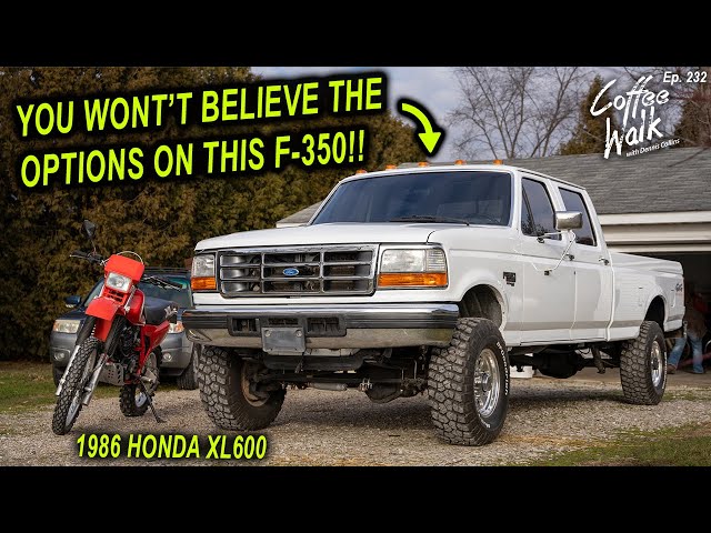 FOUND: HIGHLY Optioned 1997 F-350 + PRISTINE Honda XL600!!