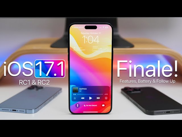 iOS 17.1 - Finale! - Features, Heat and Follow Up Review