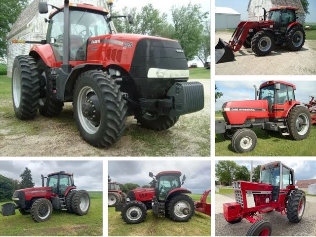 Red Tractors Sold for Record Prices on Recent Farm Auctions