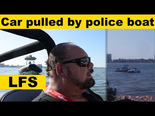 Car Pulled Over by Police Boat - Life for Sale