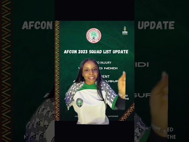 Ndidi out of the AFCON #nigerianfootball #supereagles #afcon2023 #naijanews #ndidi