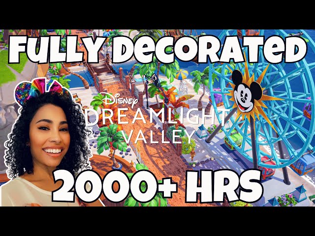 Full Valley Tour | 2000+ hrs | PS5 | Disney Dreamlight Valley