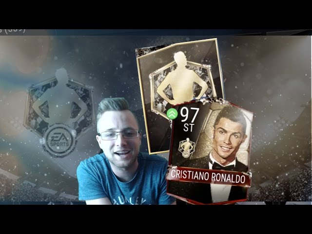 OMG! Best FIFA Mobile Pack Ever!! Man of The Year Pack Opening! 97 MOTY Cristiano Ronaldo Pull!