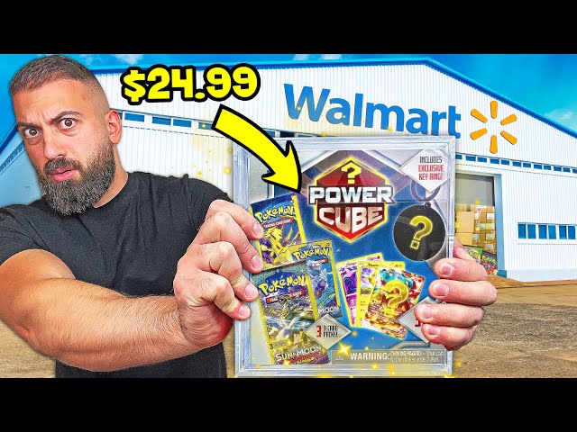 I Found Walmart's Secret $25 Vintage Pokemon Mystery Cubes