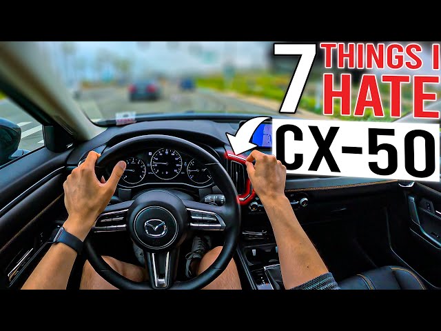 7 Things I HATE About the Mazda CX-50 (Long-Term Owner's Review)