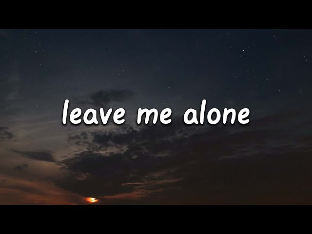 Sølace - leave me alone (Lyrics)