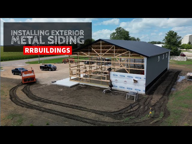 Installing Exterior Metal Siding: Farm Chains 5