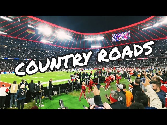 🏈 70,000 NFL fans singing "Take Me Home, Country Roads" I Seahawks vs. Buccaneers I Munich Game 2022