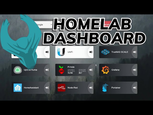 Easy Home Server Dashboard – Cleanly Organise Your Homelab!