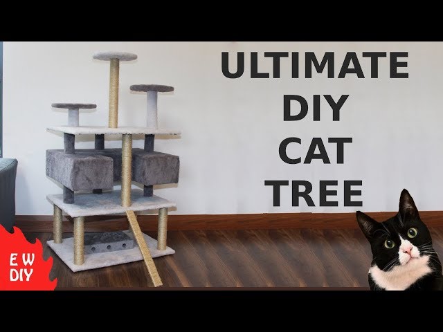 Ultimate DIY cat tree.