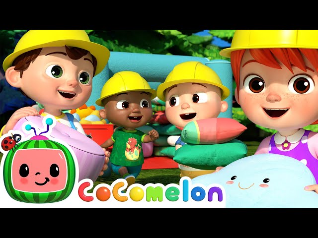 Let's Build a Pillow Fort | CoComelon Nursery Rhymes & Kids Songs