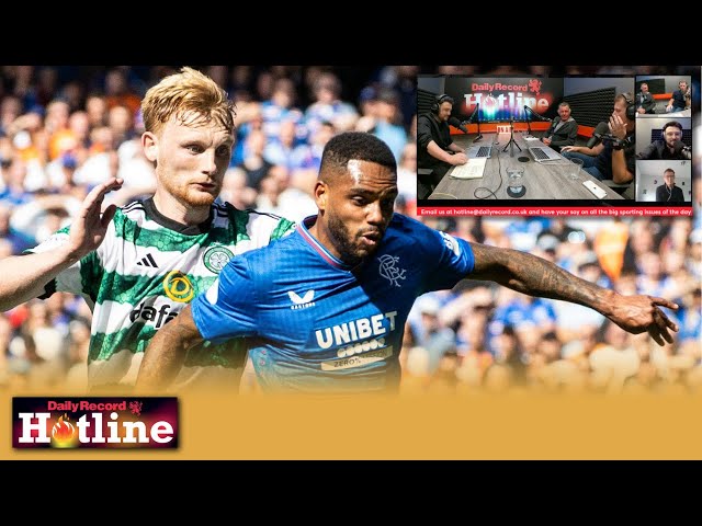 Watch Rangers crushing Celtic defeat dissected by Record Sport team in new Hotline football show