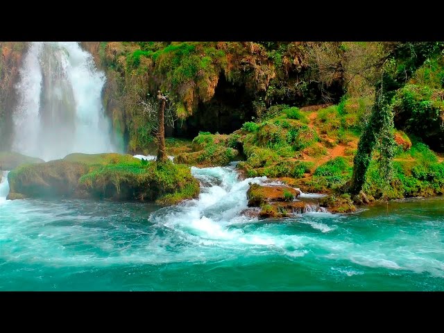 Relaxing Music with Nature Sounds - Waterfall HD