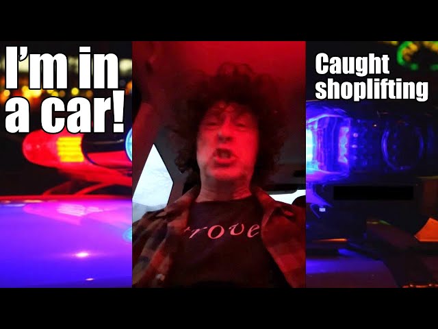 I'm in a car-Shoplifting
