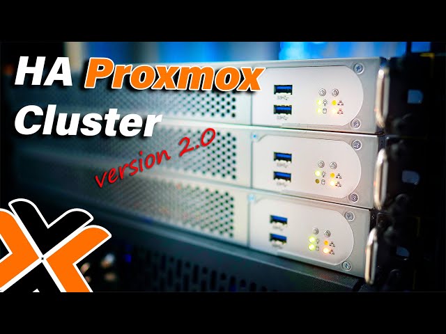 I built another server cluster... - Promxox HA Cluster w/ Ceph