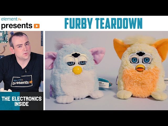 Retro 90's Furby Teardown - The Electronics Inside