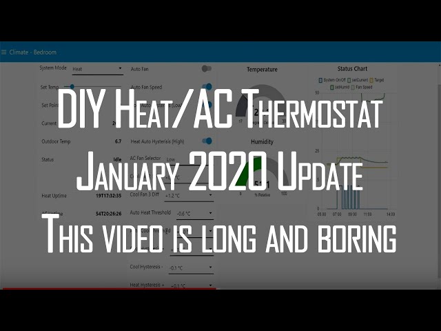 DIY Smart Heater & AC + Thermostat - Jan 2020 Update
