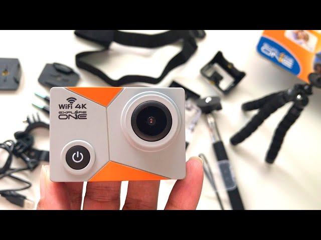 Explore One 4K Action Camera with WiFi | Review and How to Use 2020