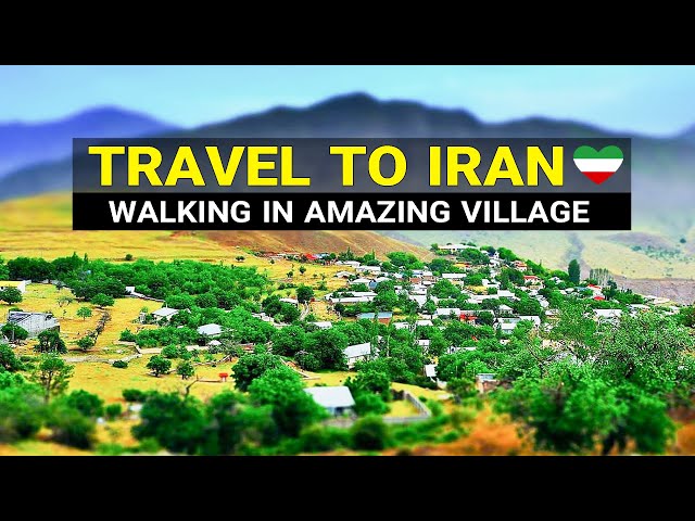 Travel To Iran 🇮🇷 - Walking in Amazing Village | Taleqan / روستای میر ایران