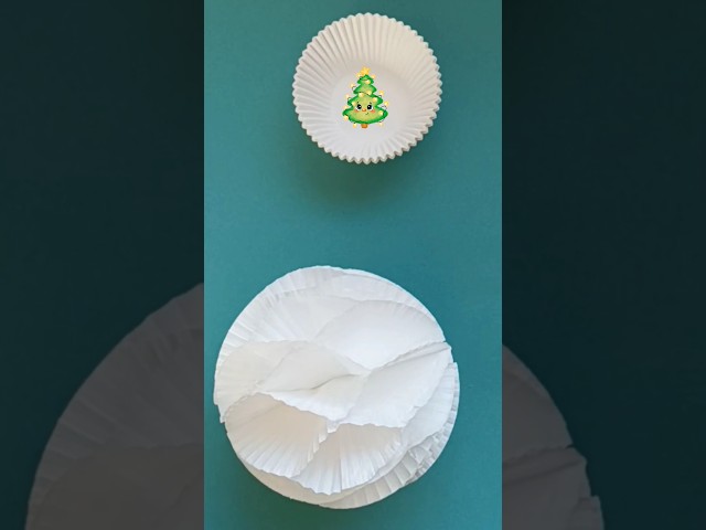 Creative Christmas balls made from muffin tins: Simple craft ideas #shorts #crafts #christmas