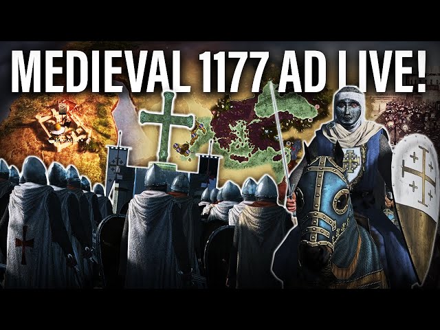 Checking Out The New MEDIEVAL 1177 AD Total War Campaign!