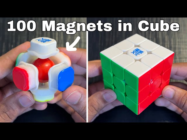 This Cube Has The Highest Number of Magnets in The World “MoYu WRM V9 20 Magnets”