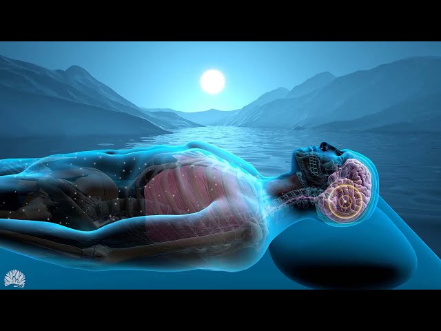 528 Hz, Whole Body Regeneration - Music Therapy and Sound of Running Water Remove Dead Cells