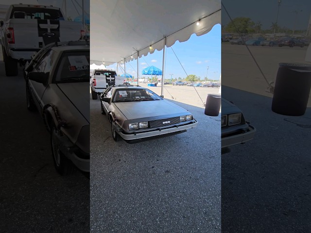 You'll never guess what this Back to the Future DeLorean sold for! #shorts