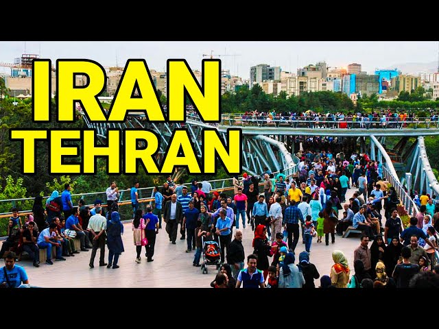 Tehran, Iran 2021 - Walking In Tabiat Bridge | 2 of 188 things to do in Tehran - Walking Tour / Iran