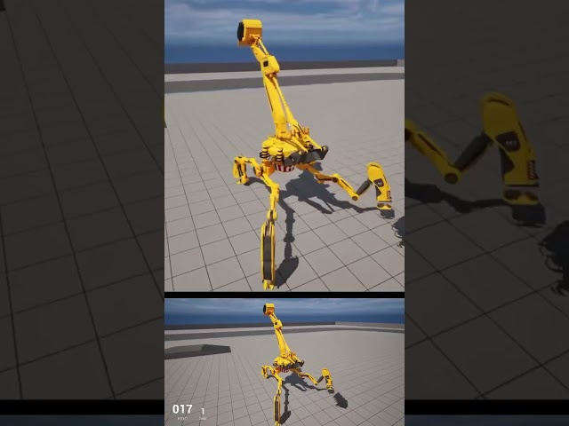 #unrealengine #animation #constructionmachine #robot #baykar #caterpillar #excavator #gaming #4x4